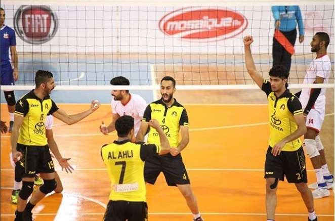 لقطة من المباراة