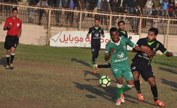 جانب من المباراة