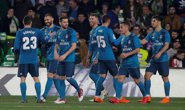 لاعبو ريال مدريد