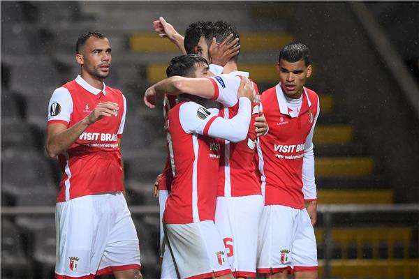 لاعبو سبورتنج براجا