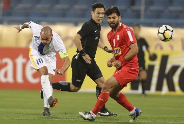 جانب من المباراة