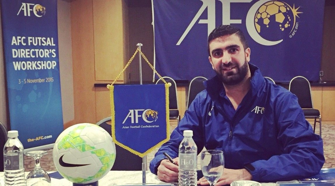 مدير المنتخب البحريني رائد بابا