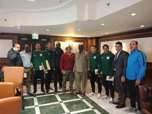 من الاجتماع الفني للمباراة