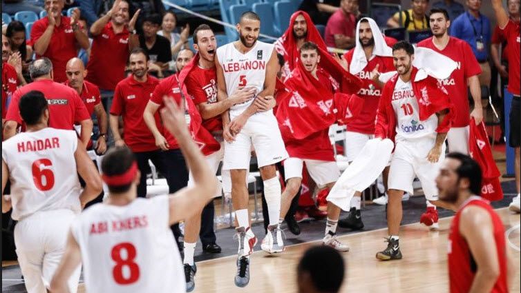 لاعبو منتخب لبنان