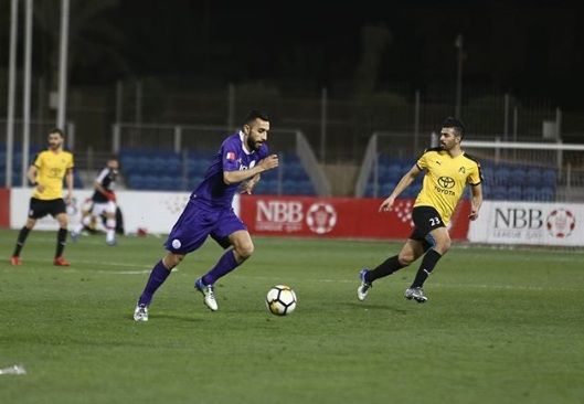 لقطة من المباراة