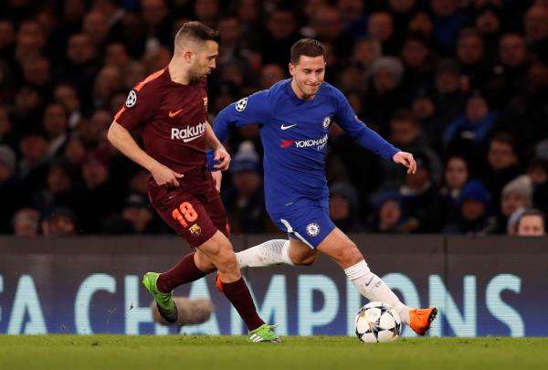 من مباراة تشيلسي و برشلونة