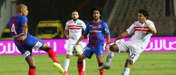 من مباراة الزمالك وبتروجيت