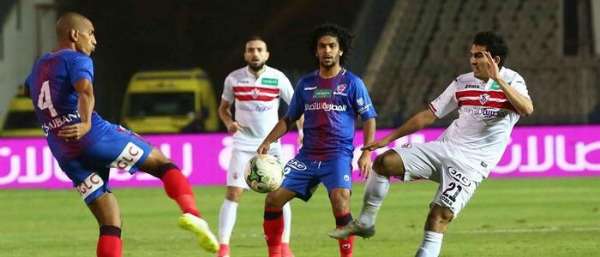 من مباراة الزمالك وبتروجيت
