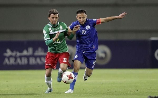 من لقاء سابق بين الوحدات والرمثا