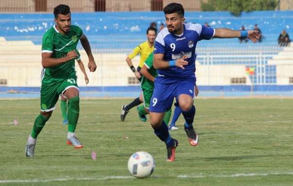 لقطة من المباراة