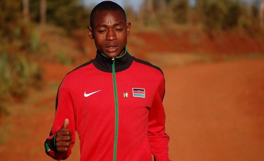 العداء الكيني جوروم أوكومبو