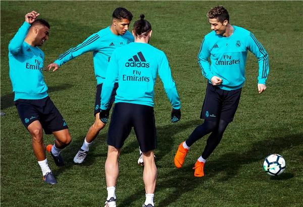 من تدريبات ريال مدريد