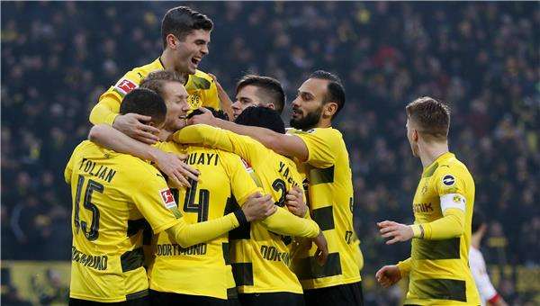 لاعبو دورتموند