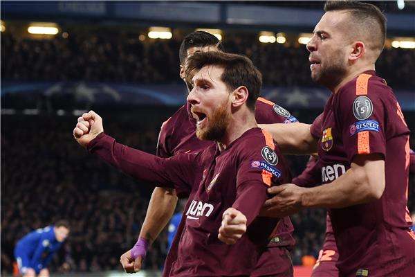 لاعبو برشلونة