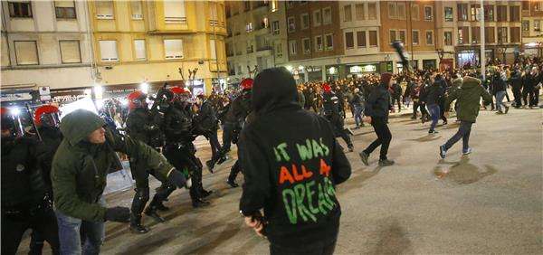 من أحداث الشغب