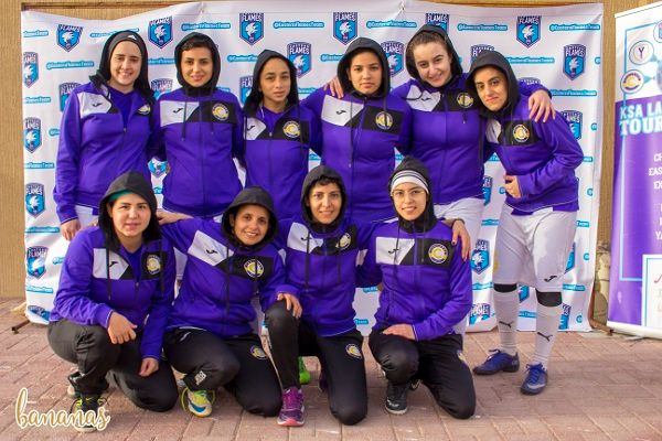 لاعبات نادي تشالنج السعودي لكرة القدم