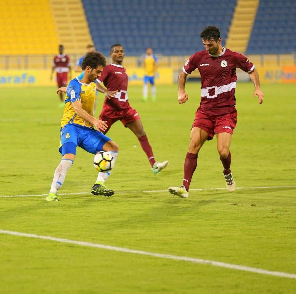 جانب من المباراة