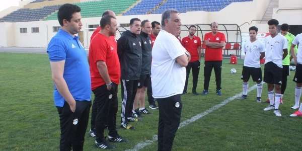من تدريبات منتخب الشباب المصري