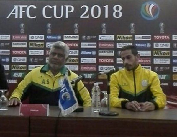 من المؤتمر الصحفي للمدربين