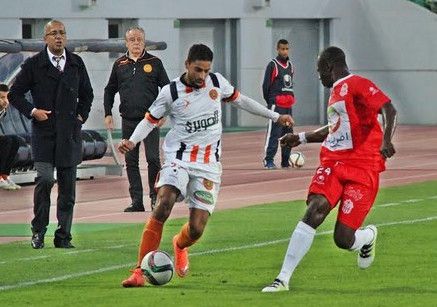 من لقاء سابق بين نهضة بركان وحسنية أكادير