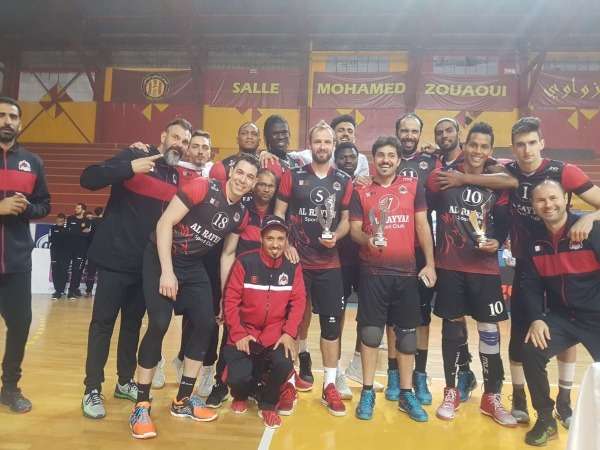 جانب من حفل التتويج