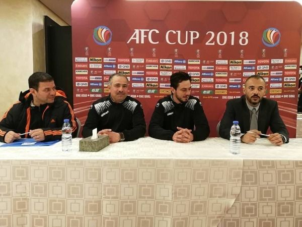 جانب من المؤتمر الصحفي