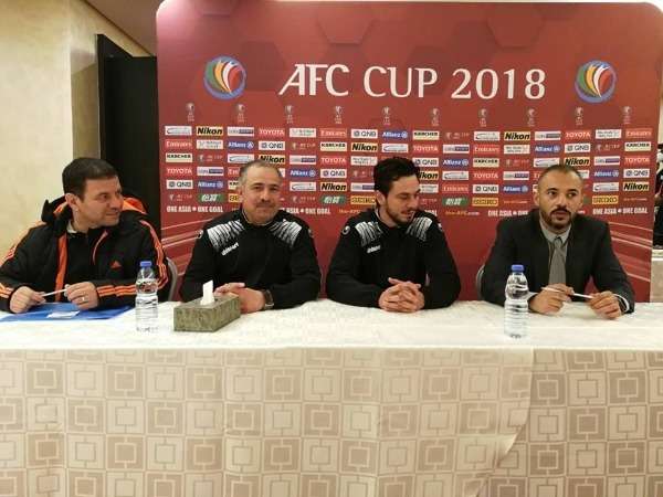 جانب من المؤتمر الصحفي