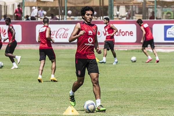 أحمد حمدي في مران الأهلي - أرشيفية