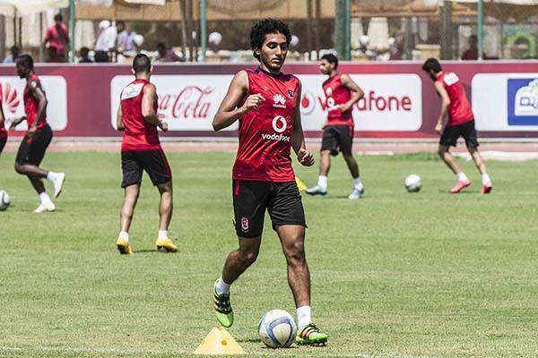 أحمد حمدي في مران الأهلي - أرشيفية