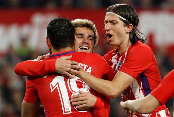 لاعبو أتلتيكو مدريد