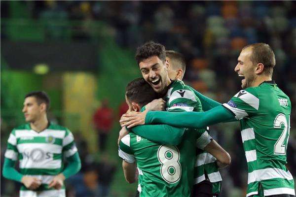 لاعبو سبورتنج لشبونة