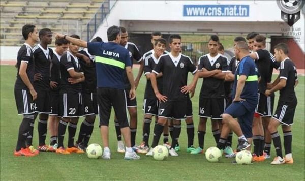 لاعبو المنتخب الليبي للشباب 