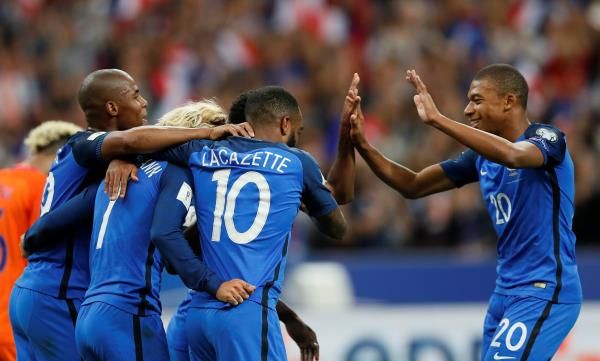 لاعبو منتخب فرنسا - أرشيفية