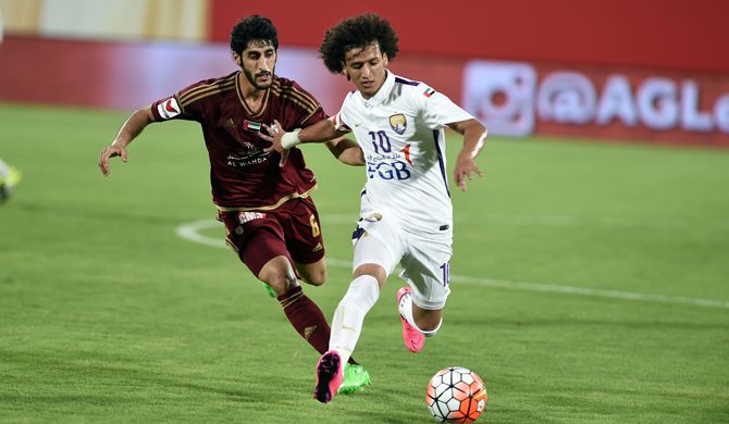 من مباراة سابقة بين العين و الوحدة