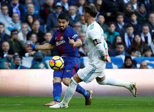 من مباراة سابقة بين برشلونة و ريال مدريد