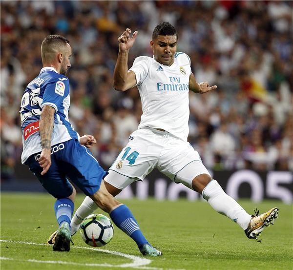 كاسيميرو في مباراة سابقة أمام إسبانيول