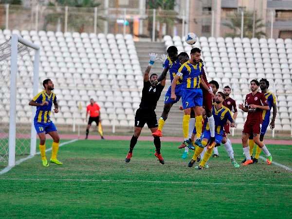 من مباراة الذهاب بين الصفاء والنجمة