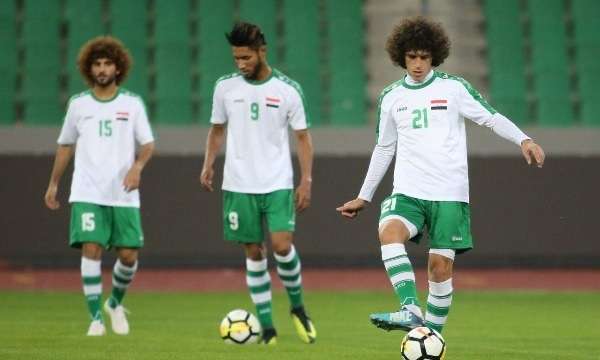 من تدريبات المنتخب العراقي