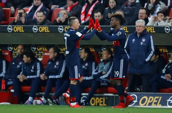 فرانك ريبيري وكينجسلي كومان