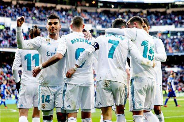 لاعبو ريال مدريد