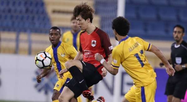 جانب من المباراة