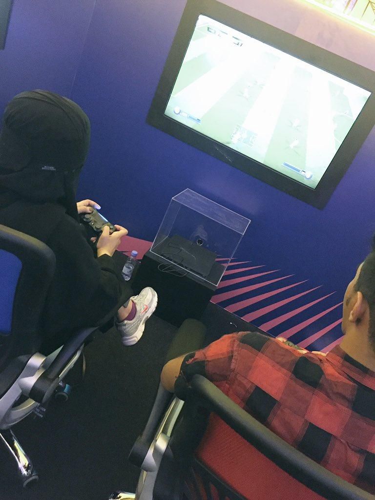 متسابقة سعودية
