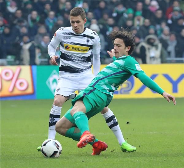 من لقاء سابق بين فيردر بريمن و بوروسيا مونشنجلادباخ