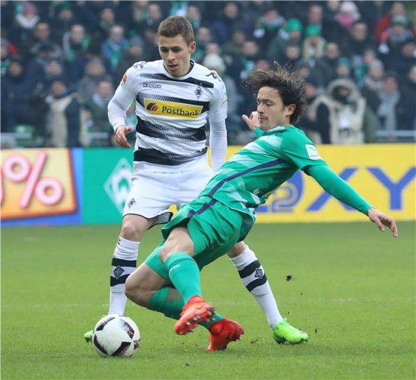 من لقاء سابق بين فيردر بريمن و بوروسيا مونشنجلادباخ