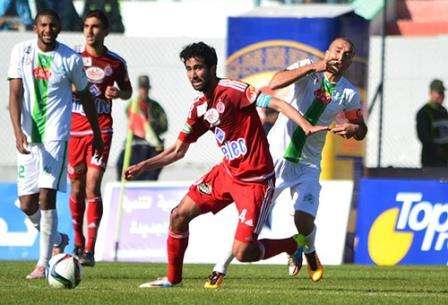 مواجهة سابقة بين الدفاع الجديدي والوداد