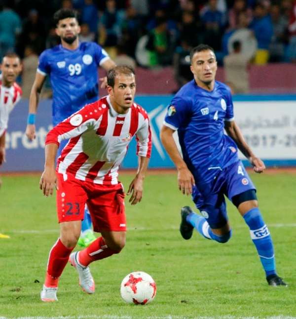 لقاء سابق بين الرمثا وشباب الأردن