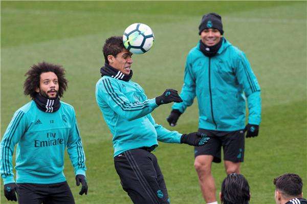 من مران ريال مدريد