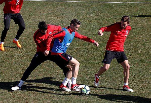 لاعبو أتلتيكو مدريد