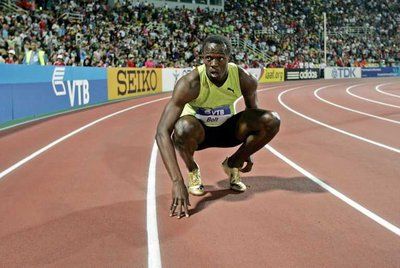 العداء الجامايكي الشهير أوسين بولت