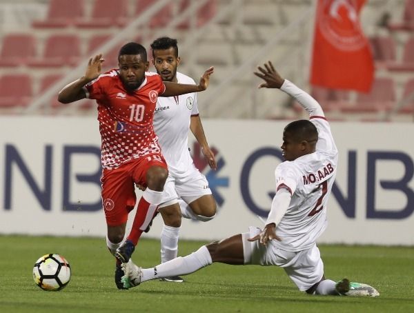 لقطة من المباراة